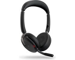 Bluetooth Headset with Microphone Jabra Evolve2 65 Flex Black