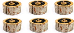 4 Stuks BBQ aansteker - Firestarter maat XL 24x24cm - Ecologische wegwerp barbecue / Milieuvriendelijke wegwerp bbq - eenmalig gebruik — thumbnail 1