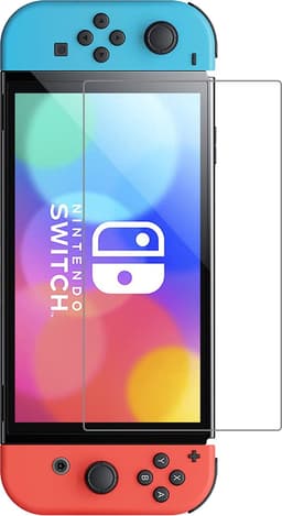 Screenprotector Geschikt voor Nintendo Switch Bescherm Glas Screen Protector — thumbnail 1