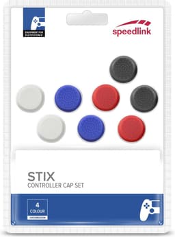 Speedlink STIX - Controller Cap Set - Geschikt voor PS5/PS4/Switch - 4 Kleuren - Verwisselbaar — thumbnail 1