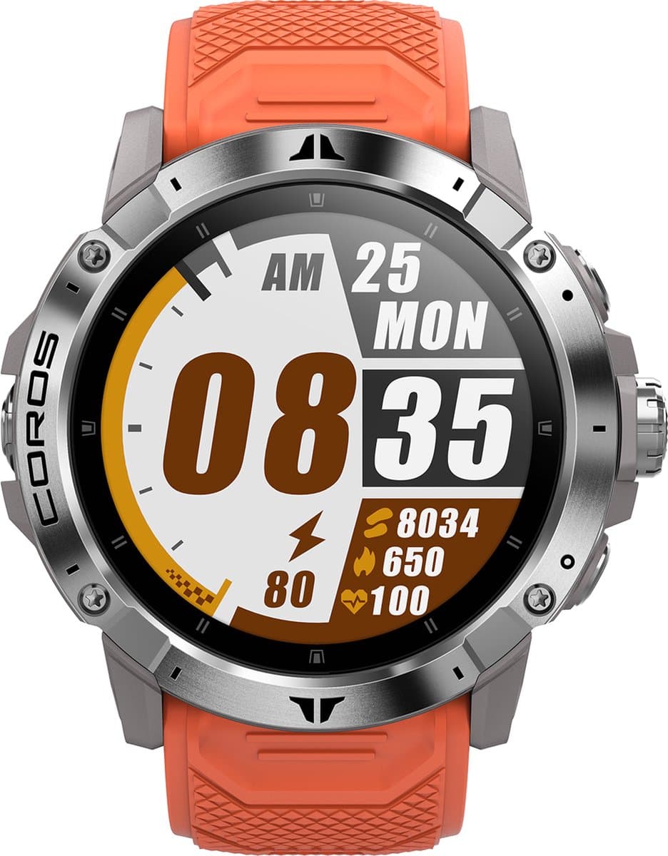 Coros Vertix 2 Lava GPS multifunctioneel sporthorloge 50mm — afbeelding 1