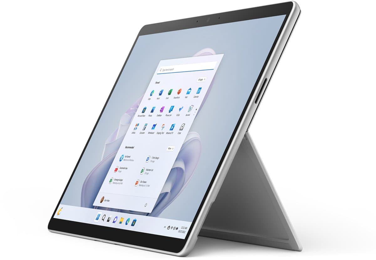 Microsoft Surface Pro 9 1000 GB 33 cm (13") Intel® Core™ i7 16 GB Wi-Fi 6E (802.11ax) Windows 11 Home Platina — afbeelding 1