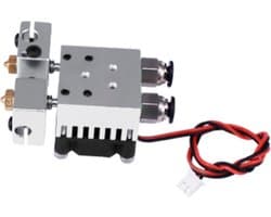 Hotend Dual V6 1,75mm E3D Compleet