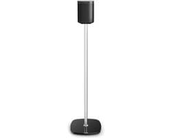 Spectral speakerstandaard voor Sonos One, One SL en PLAY:1 | aluminium buis, voet zwart (SP11-BG)