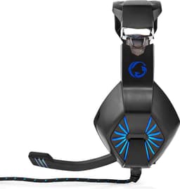 Nedis Gaming Headset - Over-Ear - Stereo - USB Type-A / 2x 3.5 mm - Inklapbare Microfoon - 2.20 m - LED — thumbnail 4