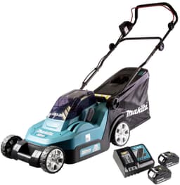 Makita DLM 382 RM2 accu grasmaaier 36 V ( 2x 18 V ) 38 cm 40 l + 2x accu 4.0 Ah + lader — thumbnail 2