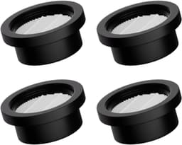 HEPA Filter Set van 4 voor Steelstofzuiger-AZA62,AZA63,AZA64,AZA65 - 99.99% stofopname-Zwart — thumbnail 1