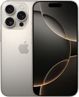 Apple iPhone 16 Pro 16 cm (6.3") Dual SIM iOS 18 5G USB Type-C 1 TB Titanium — thumbnail 1