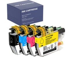 Inktcartridge geschikt voor Brother LC3219XL compatibel Brother MFC-J5330DW MFC-J5335DW MFC-J5335DWF MFC-J5730DW MFC-J5830DW MFC-J5930DW MFC-J6530DW MFC-J6535DW MFC-J6730DW MFC-J6930DW MFC-J6935DW MFC-J6935DWF - Pak 1 Zwart 1 Cyaan 1 Magenta 1 Geel