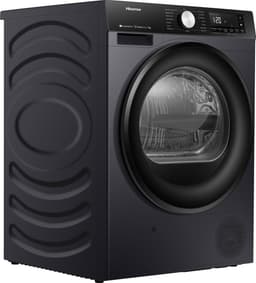 Hisense 3S Serie DH3S902BB3 - Zwarte Wasdroger met Energielabel C - Warmtepompdroger - 9kg - ConnectLife - Trommelverlichting - AutoDry - Quick Dry - Allergy Care — thumbnail 4