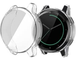 Hoesje + Screenprotector geschikt voor Garmin Venu 3S - 360 Volledige Bescherming