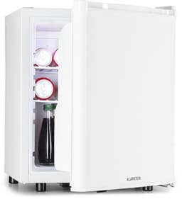 Klarstein Drankkoeler Happy Hour 45 Mini-koelkast - Minibar - Drankenkoelkast - 45 Liter - 26 dB - Wit - voor Bar - Stil - voor Kantoor - Compact - Drankkoelkast Drankenkoeler Beverage Cooler Flessenkoelkast - Hotelkoelkast — thumbnail 1