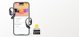 EarFun OpenJump - Open-Ear Oordopjes - Hi-Res Audio met LDAC - IPX7 Waterbestendig - 42 uur batterijduur - Zwart — thumbnail 5