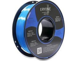 Eryone - Silk Blue - PLA Filament - 1Kg 1.75mm - Voor 3D-printer en 3D-pen - Blauw