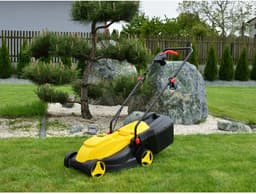 John Gardener Elektrische grasmaaier - 32 cm - 1200W - 2 hoogtestanden - 30L opvangbak — thumbnail 3