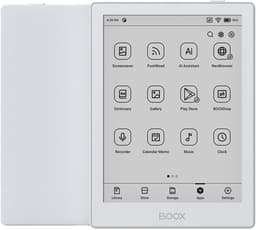 Boox Go 6 - 6" e-inkt e-reader - Wit - Android 11, Play Store — thumbnail 1