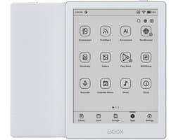 Boox Go 6 - 6" e-inkt e-reader - Wit - Android 11, Play Store