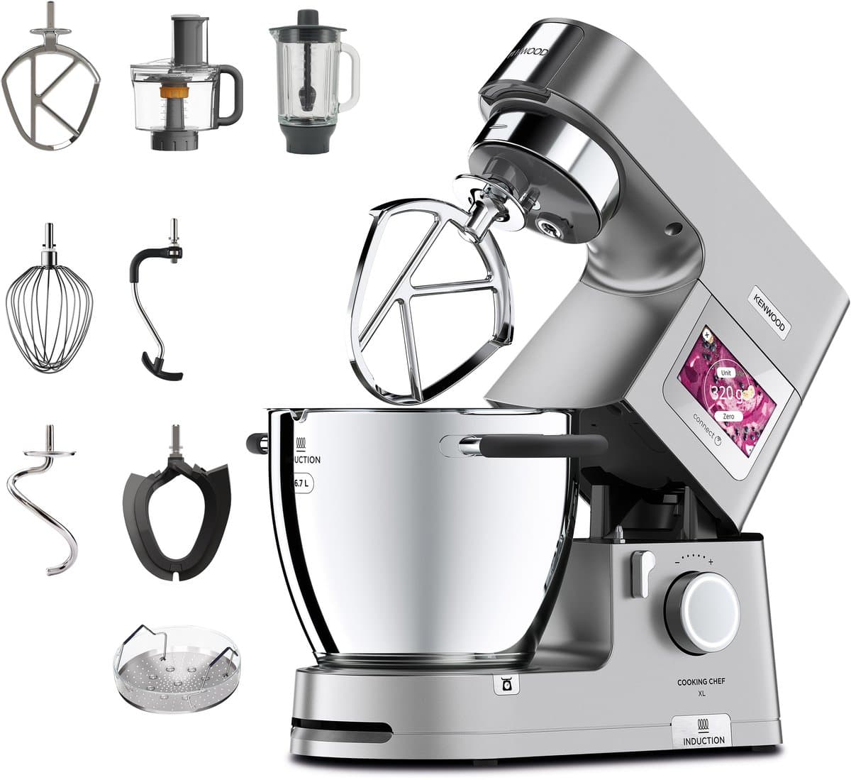 Kenwood Cooking Chef XL KCL95.424SI - Keukenmachine - Zilver — afbeelding 1
