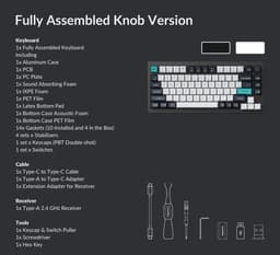 Keychron Q1 Max QMK/VIA gaming toetsenbord Red Switch wit — thumbnail 5