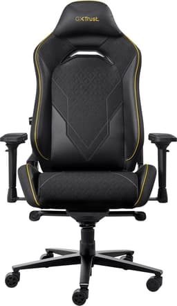 Trust GXT 721 Ruya Pro - Premium Gaming Stoel - Nekkussen - Verstelbare Rug Ondersteuning - Hoogte Verstelbaar - Rug- & Armleuningen Verstelbaar - Zwart/Grijs — thumbnail 1
