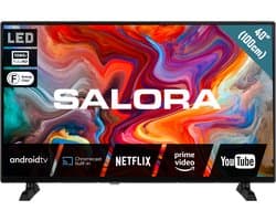 Salora SMART40TV - Smart tv 40 inch - Smart TV - Televisie - Full HD - Tv - 40 inch smart tv - 2025 model