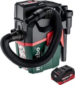 Metabo AS 18 L PC Compact accustofzuiger 18 V 6 l IPX4 stofklasse L nat en droog + 1x accu 8,0 Ah - zonder oplader — thumbnail 3