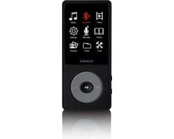 Lenco Xemio-860BK - MP3/MP4 speler met Bluetooth en 8GB intern geheugen - Zwart