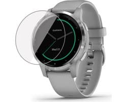 Geschikt voor Garmin Vivoactive 4S Screenprotector - Beschermglas Folie Geschikt voor Garmin Vivoactive 4S