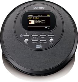 Lenco CD-500BK - Draagbare CD-speler met DAB en FM - Bluetooth - Zwart — thumbnail 1