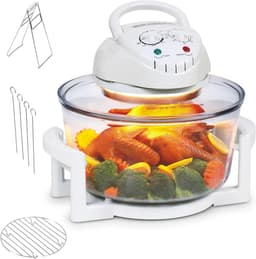 Halogeen Airfryer - Multicooker Oven - Gezond Koken - Snelle Verhitting - 12L Capaciteit - Wit — thumbnail 1