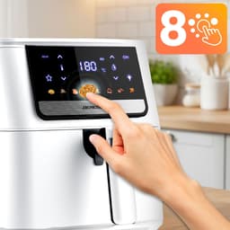 Berdsen BD-662 Serie - Airfryer - 1700W - 6,5L - Wit — thumbnail 2