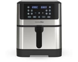 Heteluchtfriteuse - Airfryer - Gezond Koken - 8 Liter Capaciteit - 1800 Watt - Zwart