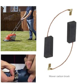 Dailygoods- Koolborstels 2 Pairs - Vervanging voor Grasmaaier - 29x11.2x6.2mm - Compatibel met Flymo/Dewalt - Hoge sterkte - Lange levensduur - Koolborstel — thumbnail 4