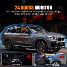 Dashcam voor de Auto - Autocamera - Rijrecorder - Rijweergave — thumbnail 4