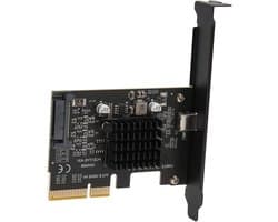 USB 3.2 Gen 2 Uitbreidingskaart voor PC, Type C 20Gbps PCIe Kaart voor Desktop Chassis met Hoge Snelheid en Betrouwbare Verbinding