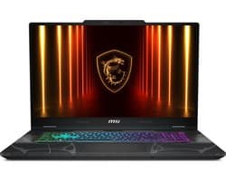 MSI Cyborg 17 B13WEKG-259BE Intel® Core™ i7 i7-13620H Laptop 43,9 cm (17.3") Full HD 16 GB DDR5-SDRAM 512 GB SSD NVIDIA GeForce RTX 5050 Wi-Fi 6E (802.11ax) Windows 11 Home Zwart