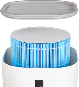 Glowstride 2-in-1 luchtreiniger - huisallergieën en huisdierenhaar - rokers in de slaapkamer - H13 True HEPA - luchtbevochtiger - air purifier - filter, wit — thumbnail 8