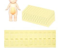 192 Stuks Dubbelzijdige Transparante Plakband, Verwijderbare Gel Plakpads en Klevende Putty voor Poppen en Creatieve Projecten