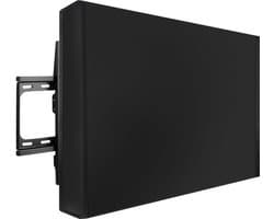 TV afdekking outdoor 55" - 58" zwart weerbestendig - universele displaybeschermfolie - 137 x 89 x 14 cm - TV cover voor buiten .