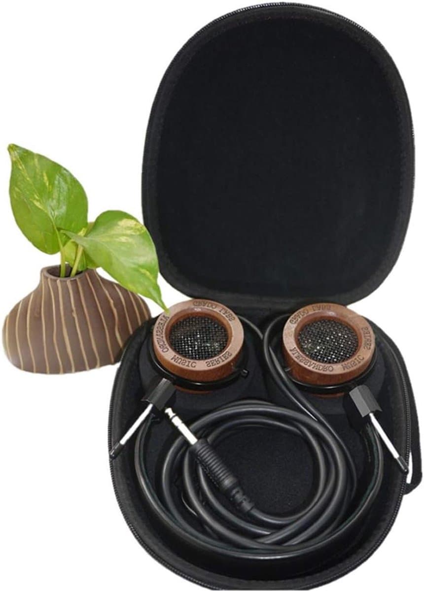 Hoofdtelefoon Koffer - Headset Tas Beschermhoes - Veilig Transport - Waterdicht EVA Materiaal - 250 Gram - Zwart — afbeelding 1