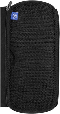 Hoofdband Cover - Hoofdtelefoon Kussen - Comfort Verhogend - Zachte Duurzame Stof - 230 x 105 mm - Zwart — thumbnail 1