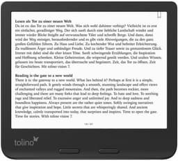 Tolino 4016621130183 e-book reader Touchscreen Wifi Zwart — thumbnail 4