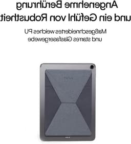 Slimme en verstelbare tabletstandaard, opvouwbaar ontwerp voor tablets tot 9.7 inch, zelfklevend, ruimtebesparend en ergonomisch — thumbnail 3