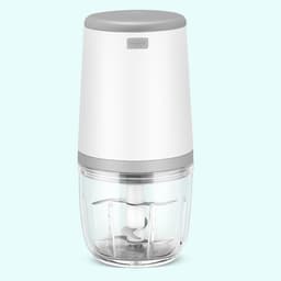 Mini babyblender, mini keukenmachine, 300 ml babyblender, mini elektrische hakmolen, mini keukenmachine met USB-oplaadfunctie, blender — thumbnail 2
