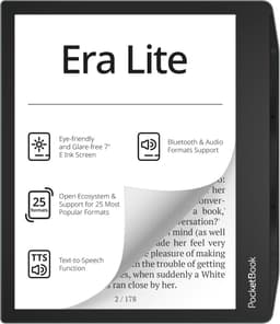 PocketBook Era Lite - 7 inch - Stone Green met Beige Flip Cover - Voordeelbundel — thumbnail 14