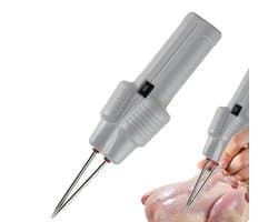 Elektrische veenzuiger voor gevogelte, eendenplukker, elektrische kippenplupper, draagbare automatische handkippenplupper, kippenveerverwijderaar, multifunctionele veerzuiger voor kalkoenen