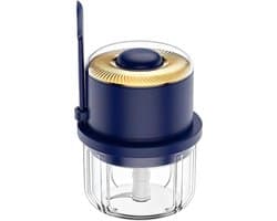 Elektrische Mini Chopper,Snelle Anti-Spat Keuken Gadgets - Mini Foodprocessor Uienhakker,Voor Gember, Vlees, Chili, Groente, Fruit, Puree Voor Thuis, Keuken, Appartement En BBQ
