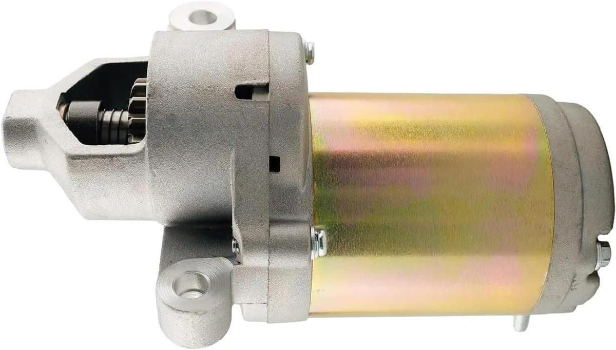 Elektrische Starter Motor - Startmotor Onderdeel - Grasmaaier Starten - Hoge Start Prestaties - 1.2 Kilogram - Zilverkleurig — afbeelding 1