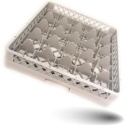 Spoelmand Glazen - Vaatwasser Mand - Horeca Afwas - Stapelbaar Uitbreidbaar - 50 x 50 cm - Antraciet — thumbnail 1