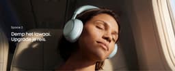 soundcore Space 2 by Anker, Active Noise Cancelling Koptelefoon, Comfortabele Pasvorm, 50H Speeltijd, LDAC Hi-Res Draadloze Audio, Dual Connection, Helderre Gesprekken, Bluetooth 6.1, Nap Mode, Draagdetectie — thumbnail 8